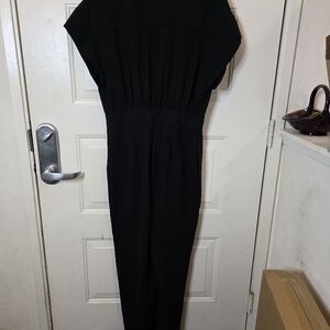 Babaton Black Jumpsuit Short Sleeve Size 6‎